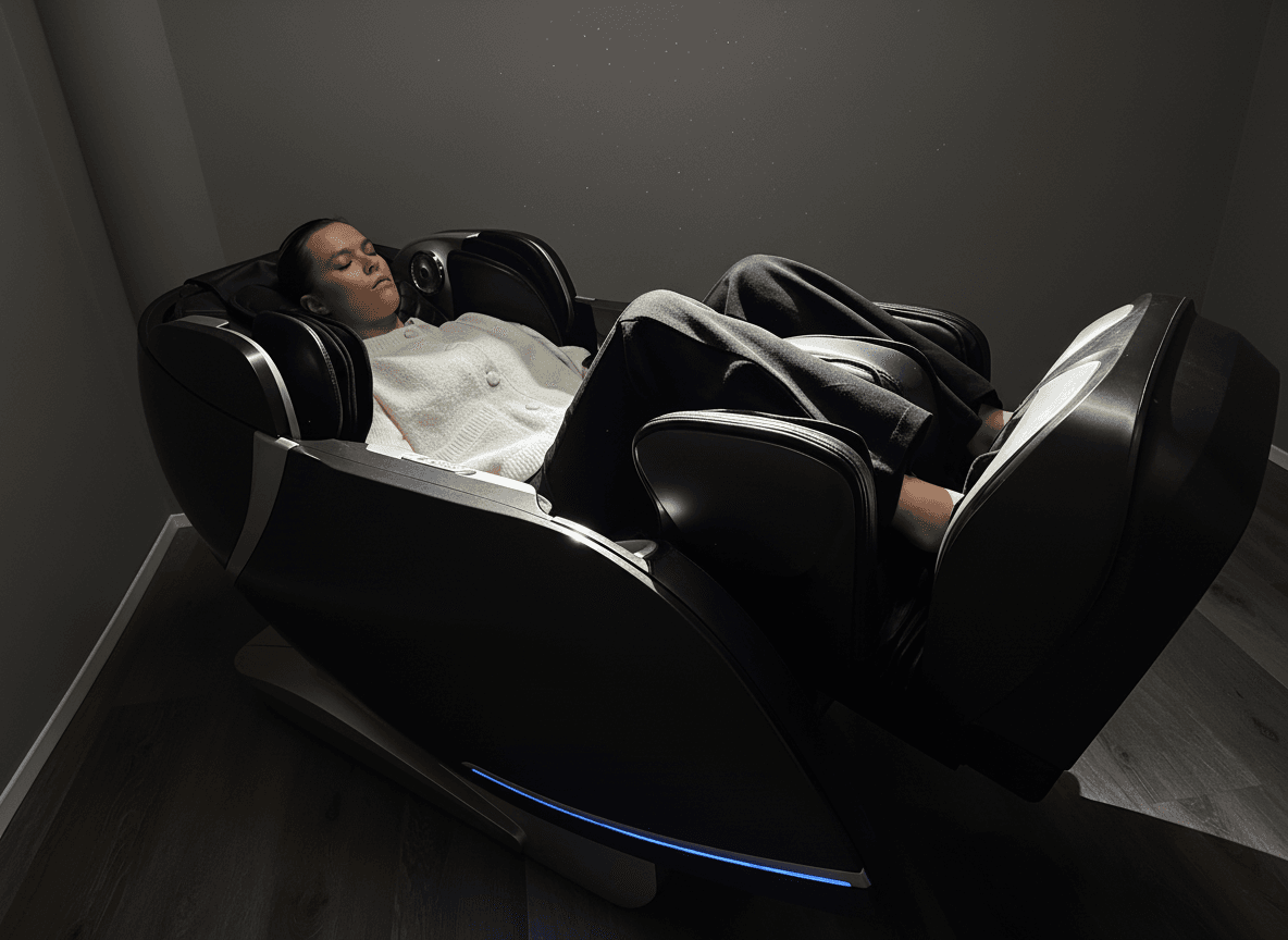 Nuddtækni án snertingar og olíu